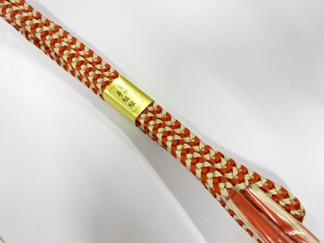 JAPANESE HAND-TIED OBIJIME CORD / UNUSED